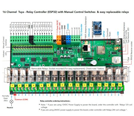 ESP32 Wifi  Relay Module